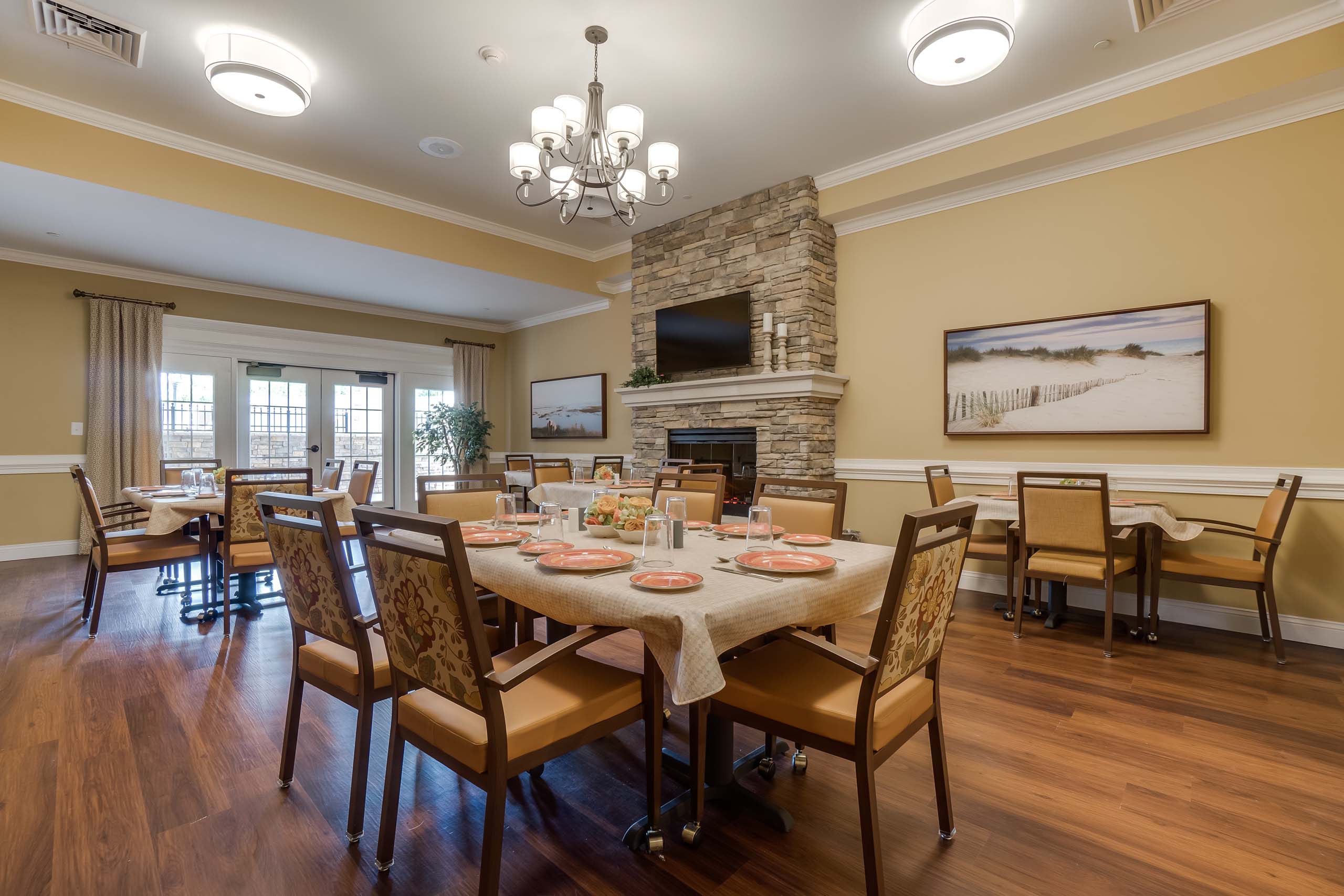 The Memory Care Dining Room